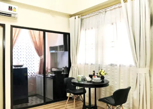 ห้องเตียงคิงส์ไซด์พร้อมครัว