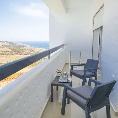 Sea & Pool View Resort Apartment • Asilah Marina Golf • Family Friendly