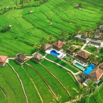 ヴィラ サンデ Munduk Waterfall周辺のホテル