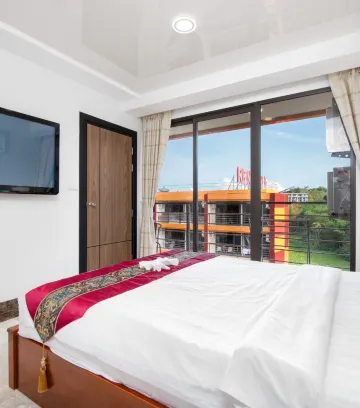 ห้องสวีทครอบครัว 2 ห้องนอน และ 1 ห้องนั่งเล่น