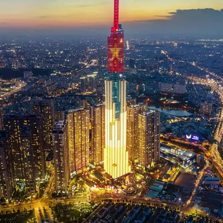 Saigon Landmark 81 Tower Apartments Отели рядом с достопримечательностью «Небоскреб Landmark 81»