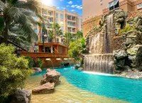 Atlantis resort condo 1BR • Lagoon Pool • Jomtien - de playa