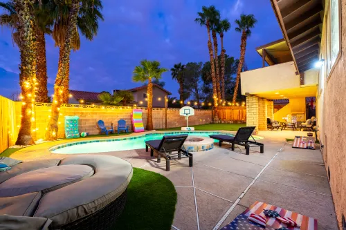 9 min to Strip, pool, casino games and mini golf - โฮมสเตย์