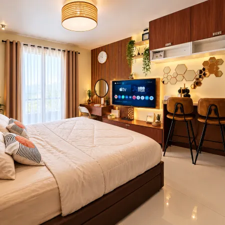 Cozy & Modern Condo Getaway Hotéis em Cebu