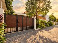 Private Pool Villa in Babakan, Canggu · Nusa Havens - مطابخ