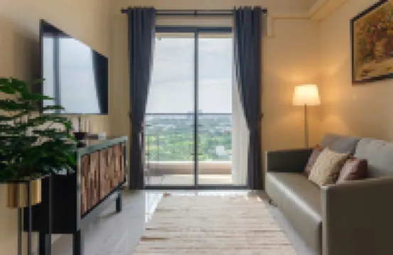 Calma 2BR IV @Skyhouse Apartment