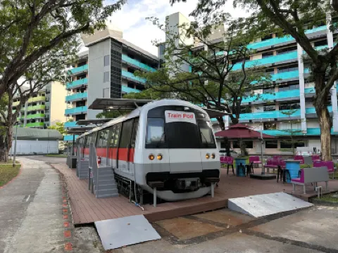 Train Pod Hotels near CryoWerx