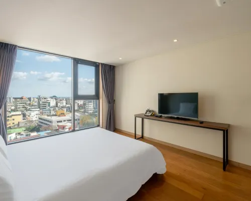 Temata Hotel Segwipo Jeju โรงแรมใกล้พิพิธภัณฑ์เปลือกหอยระดับโลก