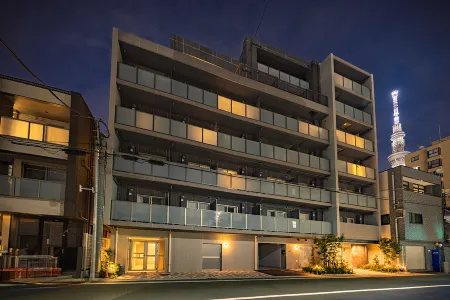 Dash Living Asakusa East Отели рядом с достопримечательностью «Teikyo Heisei University»