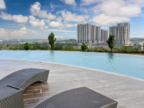 Newly 1BR Apt Cikarang with Pool Gym & Wi-Fi