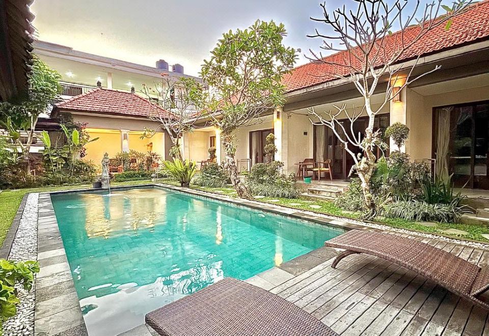 호텔 수영장 전망