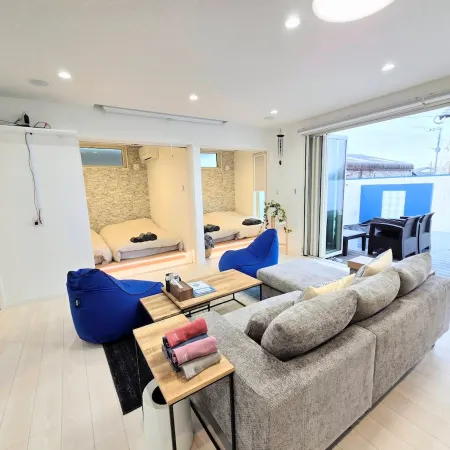 New! Unit 2, near Itoshima/Keya Beach | Villa with sauna, jacuzzi, and BBQ | Max 8 people
