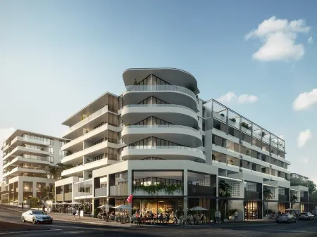 Waters Edge Apartment Отели в г. Уорнерс Бэй