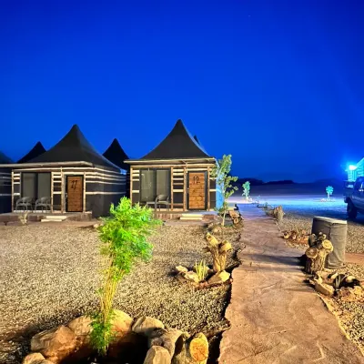 Shaheen Camp Wadi Rum Hotels near Mount Lamlam