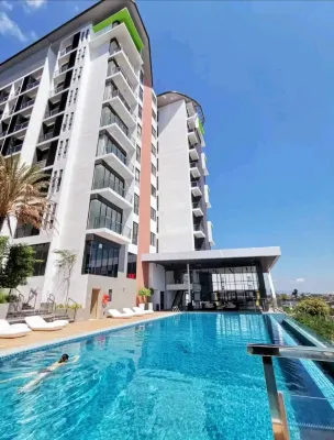 SoulHealingPlace Galacity 2BR 2Bed Apartment فنادق في 