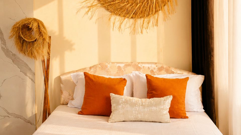 Beach Studio |2 Min Walk |Rooftop Ocean View |AC