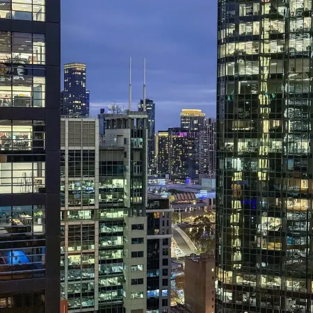 Collins Street 1BR Wake Up to Stunning City View