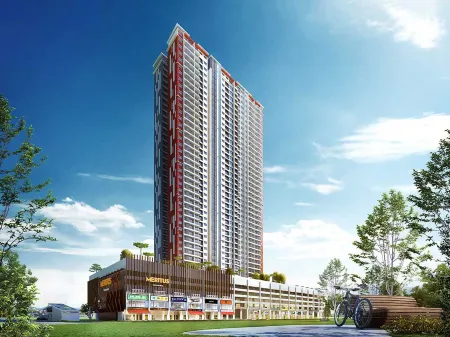 Seaview Pent House 3BR 10pax Meritus Residensi Отели рядом с достопримечательностью «Chai Leng Park Aquarium»