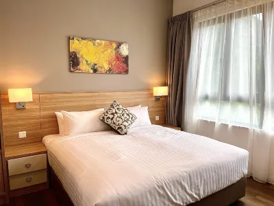 Hotspring 2 Room Premium 1510 Suite Sunway Onsen Theme Park View, 5pax