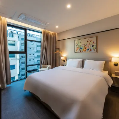 德川棕點酒店(Busan Brown Dot Hotel Deokcheon) 鄰近万德洞的酒店