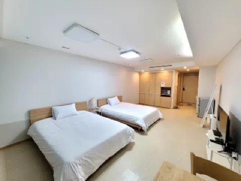 อพาร์ตเมนต์ 1 ห้องนอน 1 ห้องน้ำส่วนตัว ขนาด 32 ตร.ม. – สนามบินอินชอน โรงแรมใกล้เกาะมูอิโด