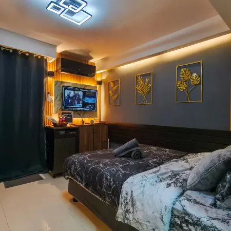 Cityscape Smart Studio w/ 200Mbps WiFi, Pool Access and PS4 near IT Park โรงแรมในเซบู