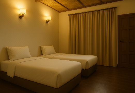 다이빙 리조트 내부