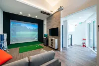New｜Luxury private rental for enjoying golf and BBQ｜Yutorela Futsui Indoor Golf - 3-Star