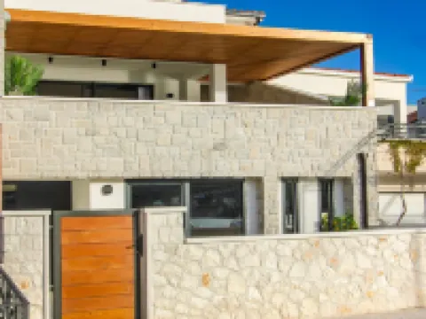 Seafront villa Kupinica with private indoor Pool Hotels in Vinisce