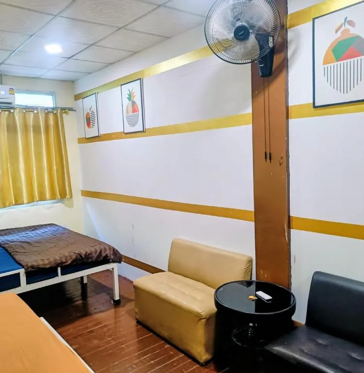 ห้องพักสำหรับครอบครัวแชร์ห้องน้ำ
