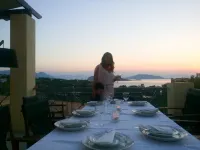 Serenity Villa Aegina Fantastic View near the Beach - parkir