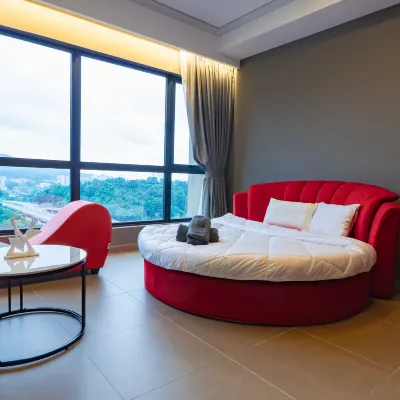 PJ Romantic Couple Room @ Damansara Mossaz | Private Staycation Отели рядом с достопримечательностью «Торговый центр The Curve»