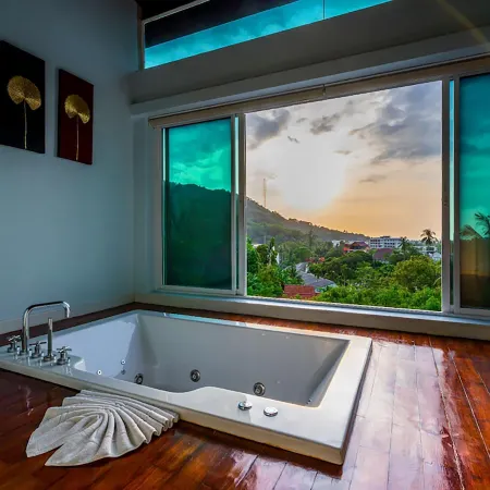 Villa Beverly Private Infinity Pool with Seaview near Kata Beach