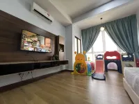 Melaka Bali Residence Pool Sea View Kids Playroom by BeeStay - Apartemen