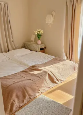 Private Japanese Garden House Parking Baby Bed - Vila