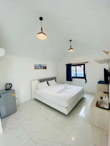 บ้านแฝด พร้อมเตียงเดี่ยว 