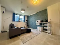 [Newly built house in Fukuoka City]  Aladdin projector | Max of 10 people, Unit II Hotels near Hakozaki-gu