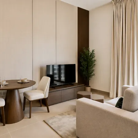 Vanilla Homes Premium Studio Yas Golf Collection