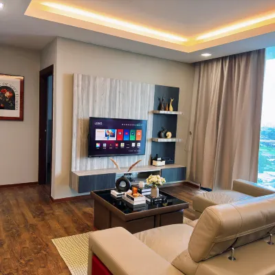 Kuching Vivacity Jazz Suite l 2BR Suite 비바시티 메가몰 주변 호텔