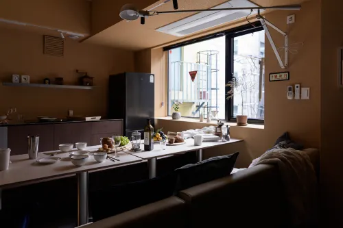 Villa de EL Busan Station # OPEN#BusanStn3min#McD10sec#Spacious Stay for Families & Groups - Kitchen