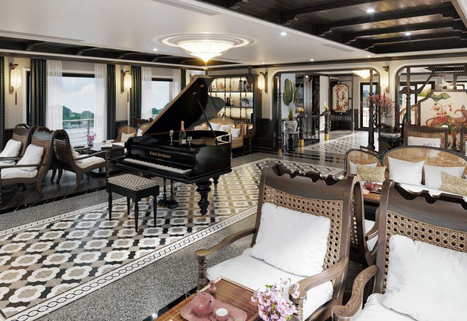 크루즈 조식 뷔페