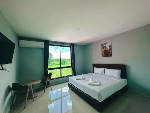 ห้องเตียงเดี่ยววิวสวน