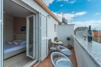 Old town apartment with balcony