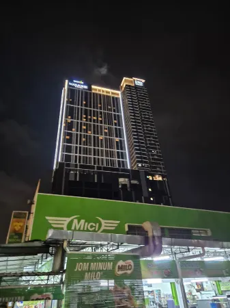 Brand new 1bedroom homestay unit with infinity pool Отели рядом с достопримечательностью «Setia SPICE Convention Centre»