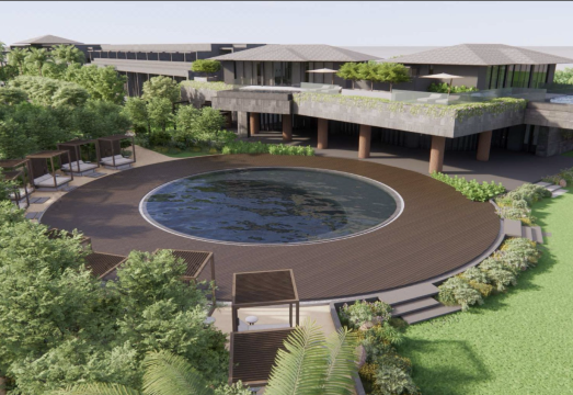 리조트 다이닝 공간