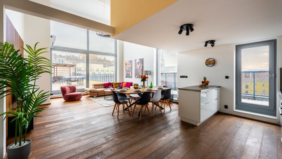 Apart loft hotel in Karlin
