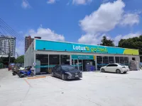 1 BR / 5 Mins BTS Baring / WiFi / 7-11 / Lotus - Condos