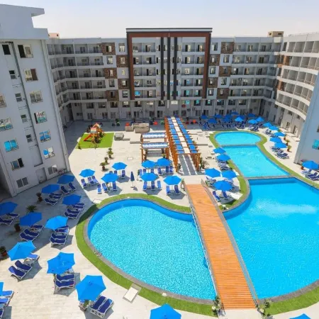 Tiba Golden Resort Private Family Chalet with Pool View – Hurghada