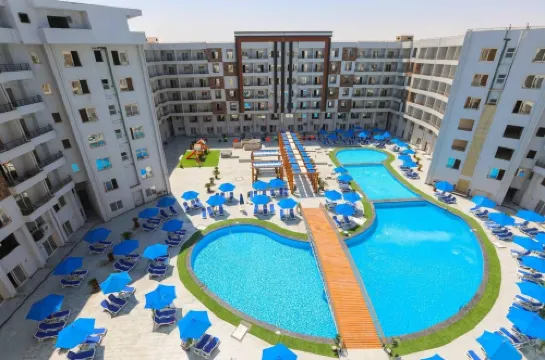 Tiba Golden Resort Private Family Chalet with Pool View – Hurghada