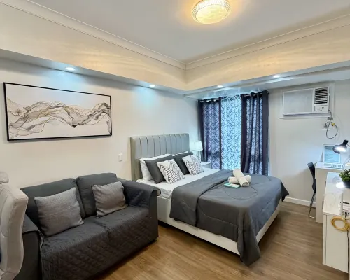 Davao Studio Unit at Abreeza Place Condo Near Mall Hotels near مول أبريزا